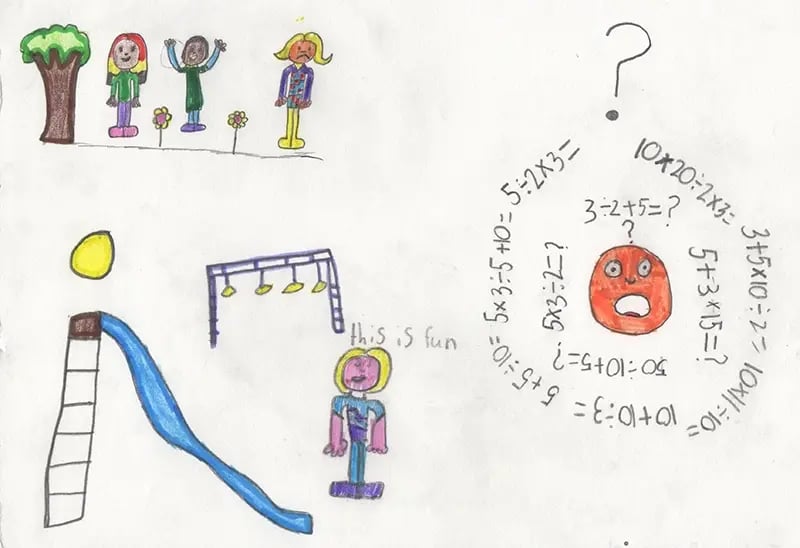Being a kid - Evelyn 8 years
