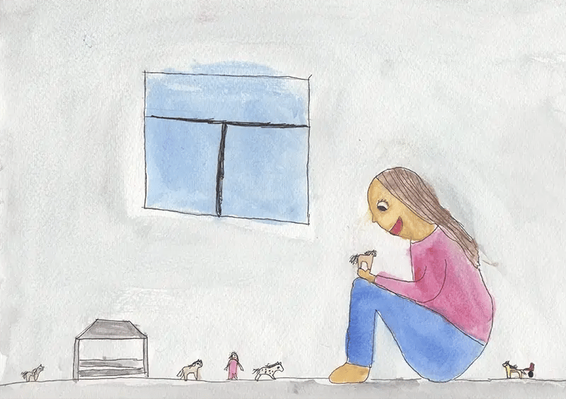 Being a kid - Zuri 9 years