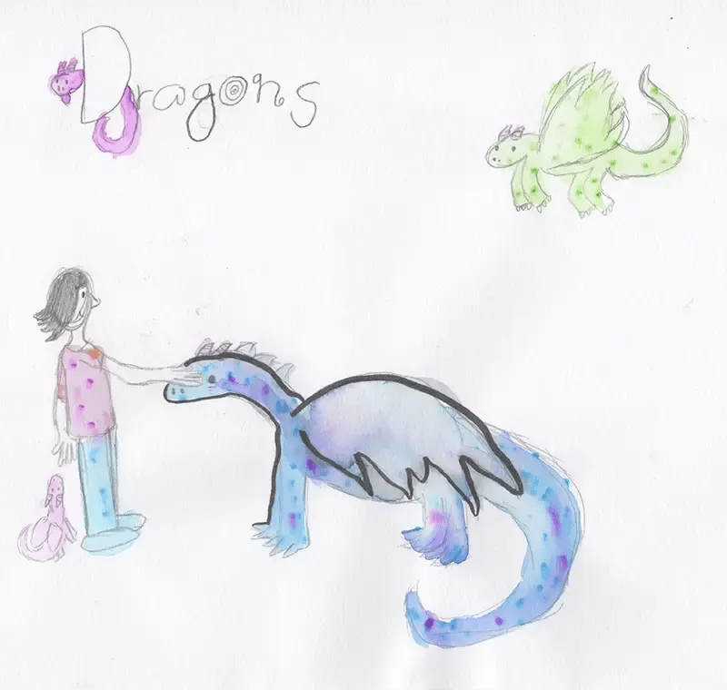 My safe space - Lily 10 years