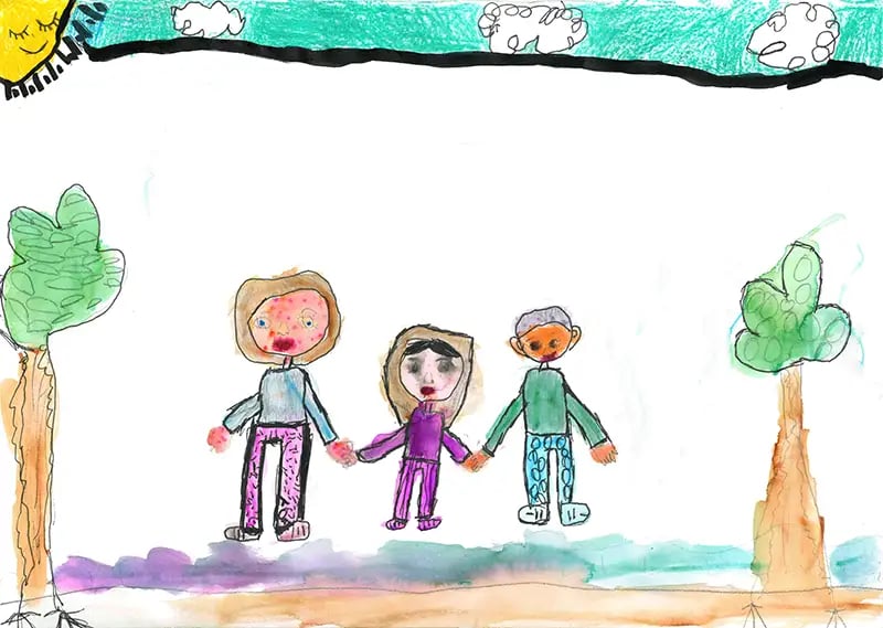 My family - Tia 8 years