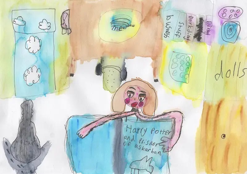 My safe space - Tia 8 years