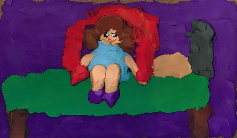 My strengths - Violet 7 years