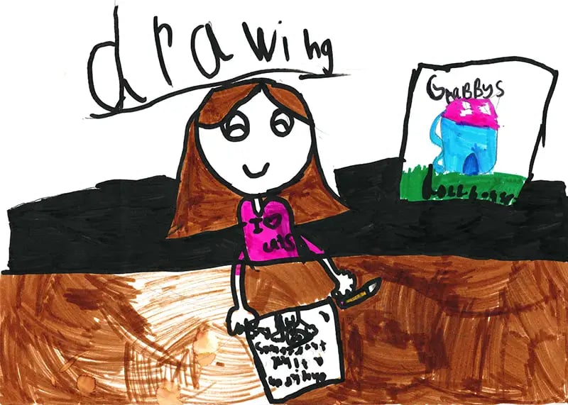 Things I like - Violet 7 years